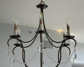 chandelier WAS $450 NOW $200