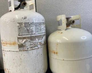 Two Propane Tanks