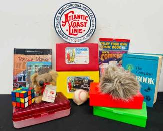 Lot For Kids Pencil Boxes, Books Toys