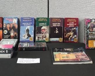 VHS Movies And Blank Tapes