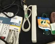 Outlets And Cords Mystery Lot