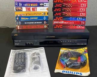 JVC VCR VHS Collection Tapes