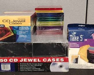 Assorted Lot of CD Storage Cases
