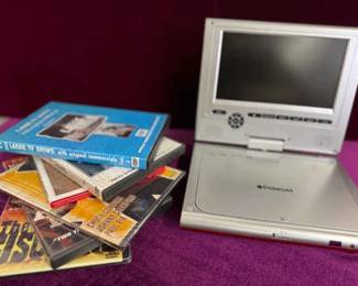 Polaroid PDM722 7 Portable DVD Player W Bonus DVDS