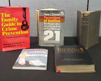Books On Crime, Justice And Pick Up Artists