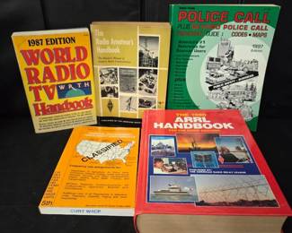 Vintage Radio And Communication Reference Lot 5 Books