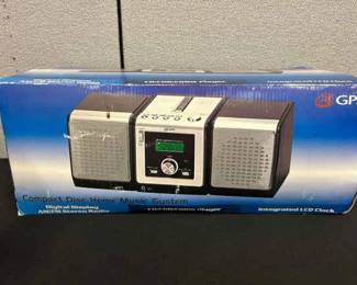 GPX Compact Disc Home Music System