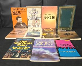 Prayer, Healing And Faith Lot Of 9 Books
