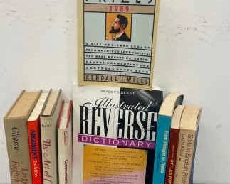 Lot Of 9 Books English Grammar, Writing Communication