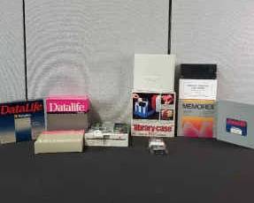 Vintage 5.25 Inch Internal Floppy Disk Drive And Lots Of Floppy Diskettes