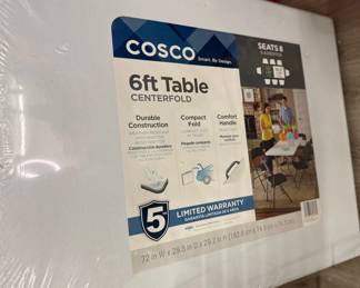 Cosco 6 Folding Table Still In Packaging