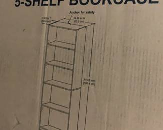 5 Shelf Storage