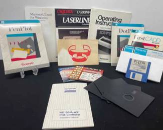 Vintage Computer Operating Guides, Floppy Disks, First Cadd Generic Software