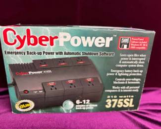 Cyber Power 375 SL Emergency BackUp Power Supply