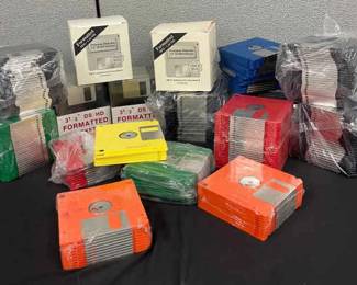 Massive Diskette Mystery Lot