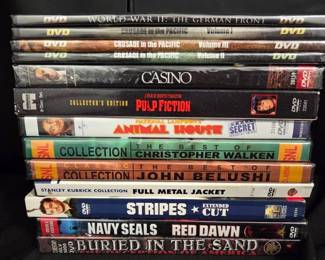 War, Classics And Comedy DVD Bundle