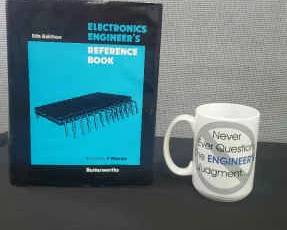 Electronics Engineers Reference Book And Coffee Mug