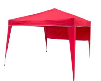 008 Wolfpack Red 10 X 10 Foot Pop Up Tent