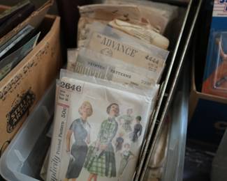 Vintage Patterns, Dozens of them