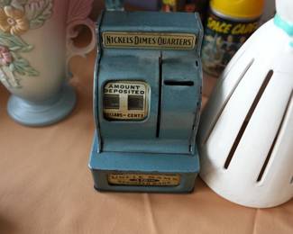 Vintage Tin Bank