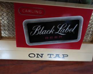 Black Label Sign