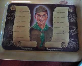 Vintage Tin Tray