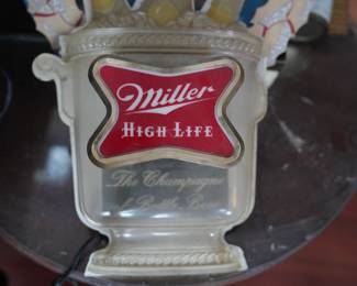 Miller high Life Sign'