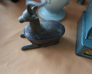 Small Metal Trinket Box