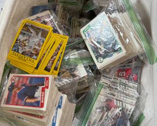 Vintage Baseball, Football, Soccer Trading Cards