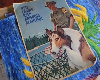 Vintage Lassie Poster