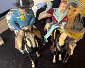 Cowboy on Horses