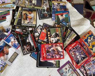 Vintage Baseball, Football, Soccer Trading Cards