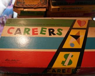 Dozens of Vintage Board Games