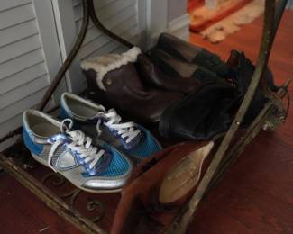 Collection of Shoes and Clothing