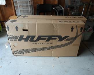 Two Huffy Bikes in Box, Mens & Womens