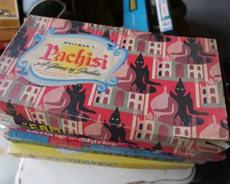 Dozens of Vintage Board Games