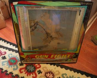 Gun Fight Glass Panel