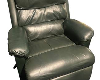 Green Leather Lazy Boy