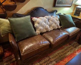 Century Leather Sofa