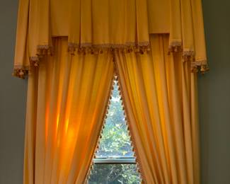 Window treatments available for purchase