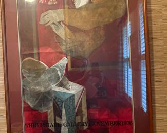 1970's art poster