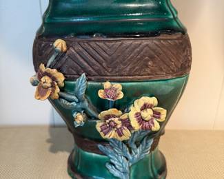 New Majolica Vase