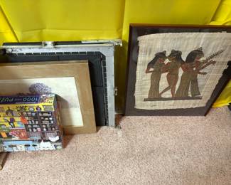 Puzzle, pictures and antique photo sizer