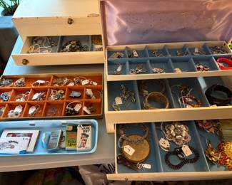Jewelry and old lighters