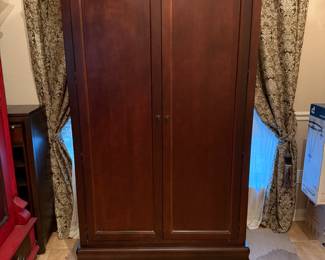 Solid wood Broyhill armoire