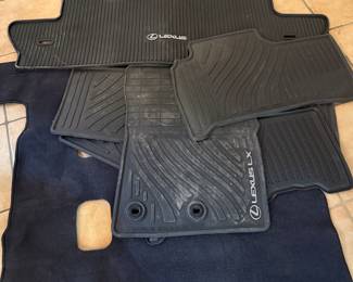All weather Lexus LX mats