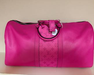 Custom ordered Louis Vuitton Keepall 50.  Perfect condition with dust bag and box. 