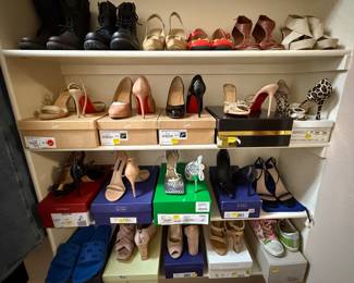 High end designer shoes sizes 7.5 & 8.  