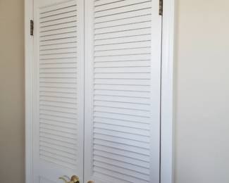 Louvered doors