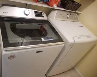 Maytag washing machine; Whirlpool Cabrio GAS dryer